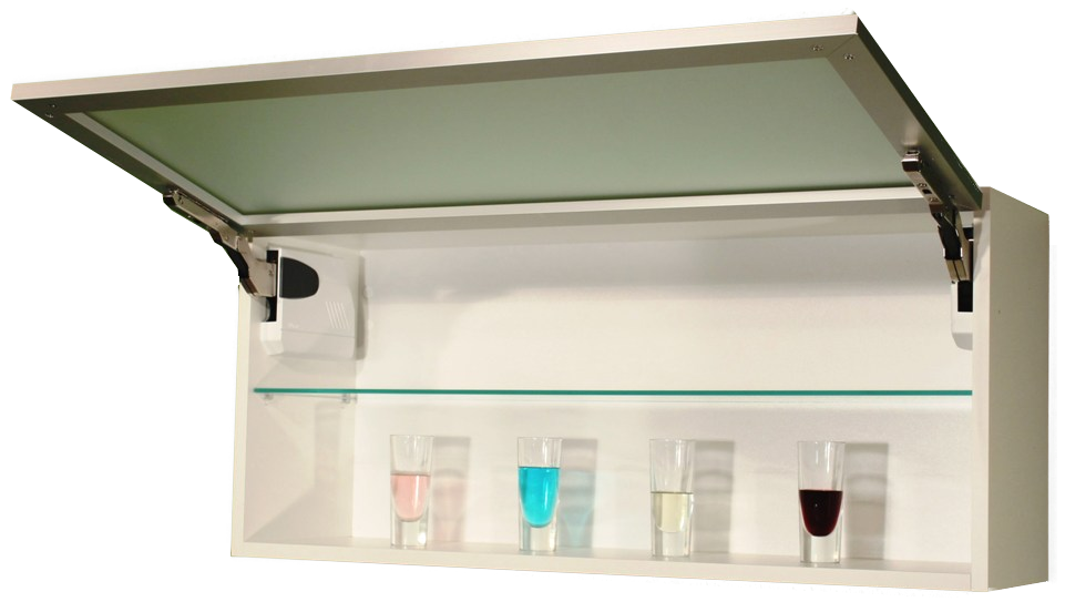 Hängeschrank Glasfront